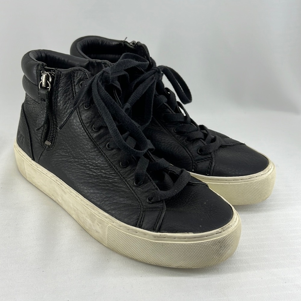 Ugg Black Leather High Tops